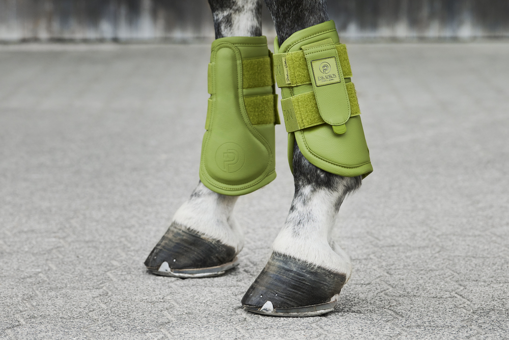 FAUX LEATHER<br>TENDON BOOTS