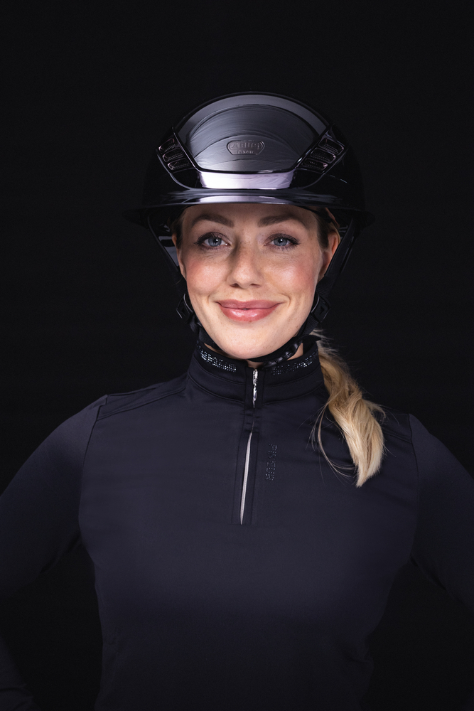 AIRLUXE CHROME L.V.<br>RIDING HELMET