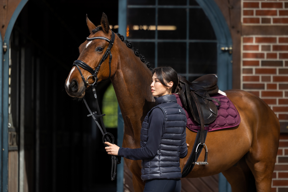 GLOSSY EVO-WOOL<br>SADDLE CLOTH
