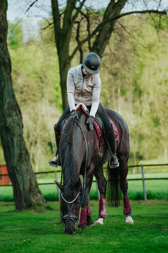AIRLUXE PURE LONG VISOR<br>RIDING HELMET