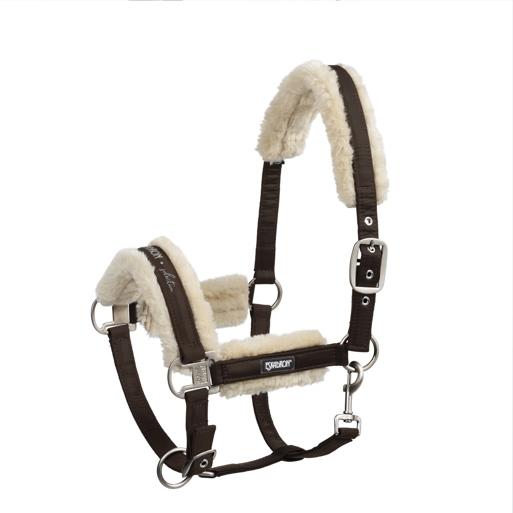 FAUXFUR PIN BUCKLE<br>HEADCOLLAR