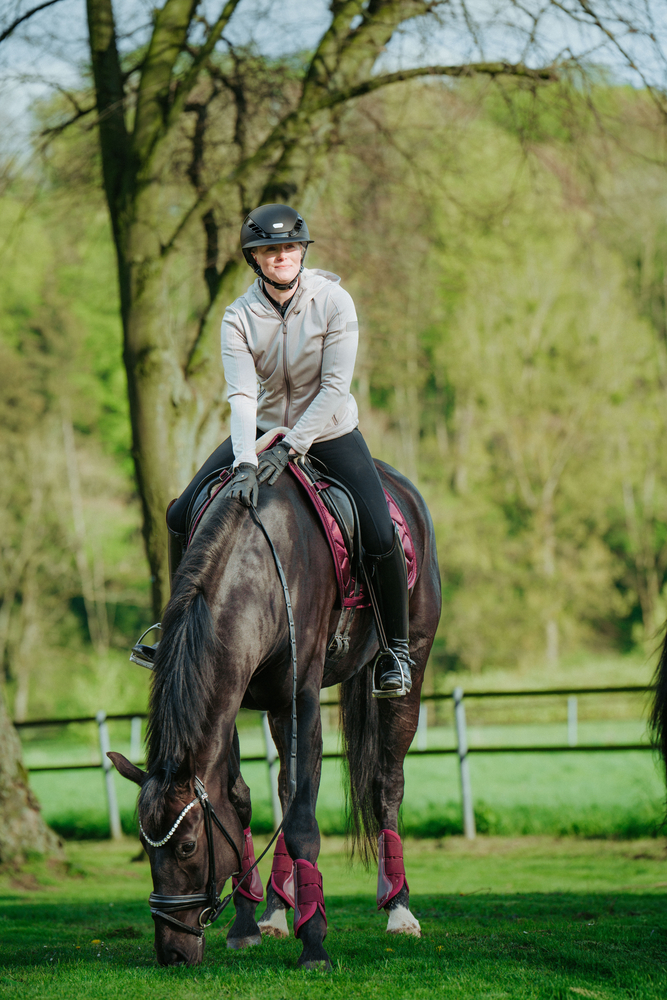 AIRLUXE PURE LONG VISOR<br>RIDING HELMET