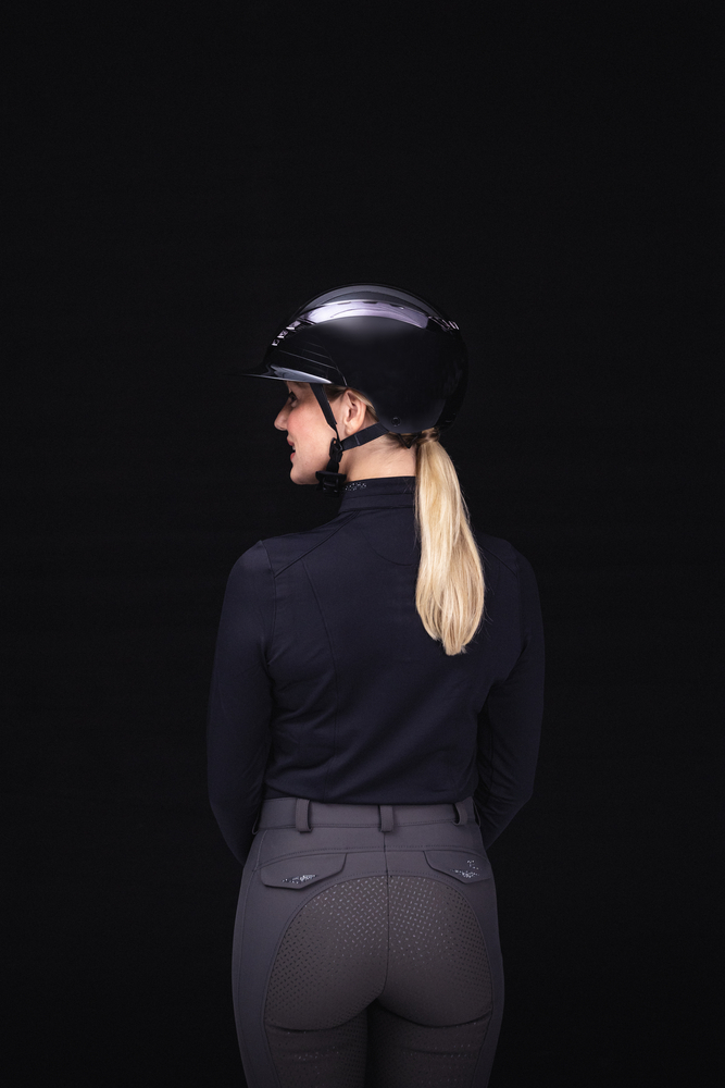 AIRLUXE CHROME L.V.<br>RIDING HELMET
