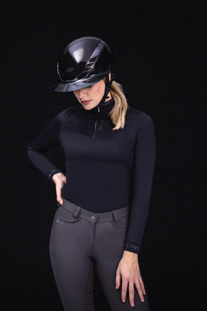 AIRLUXE CHROME L.V.<br>RIDING HELMET