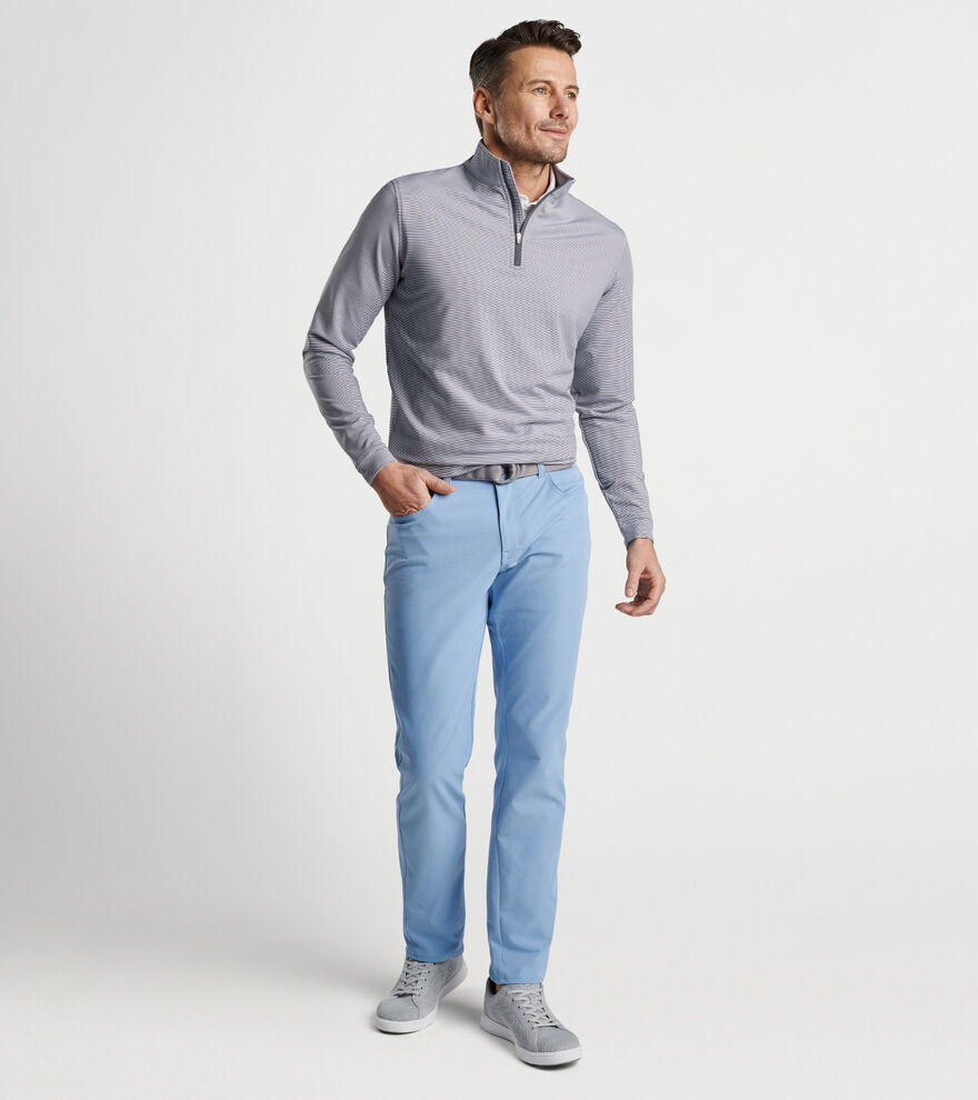 Perth Sugar Stripe Performance Quarter-Zip