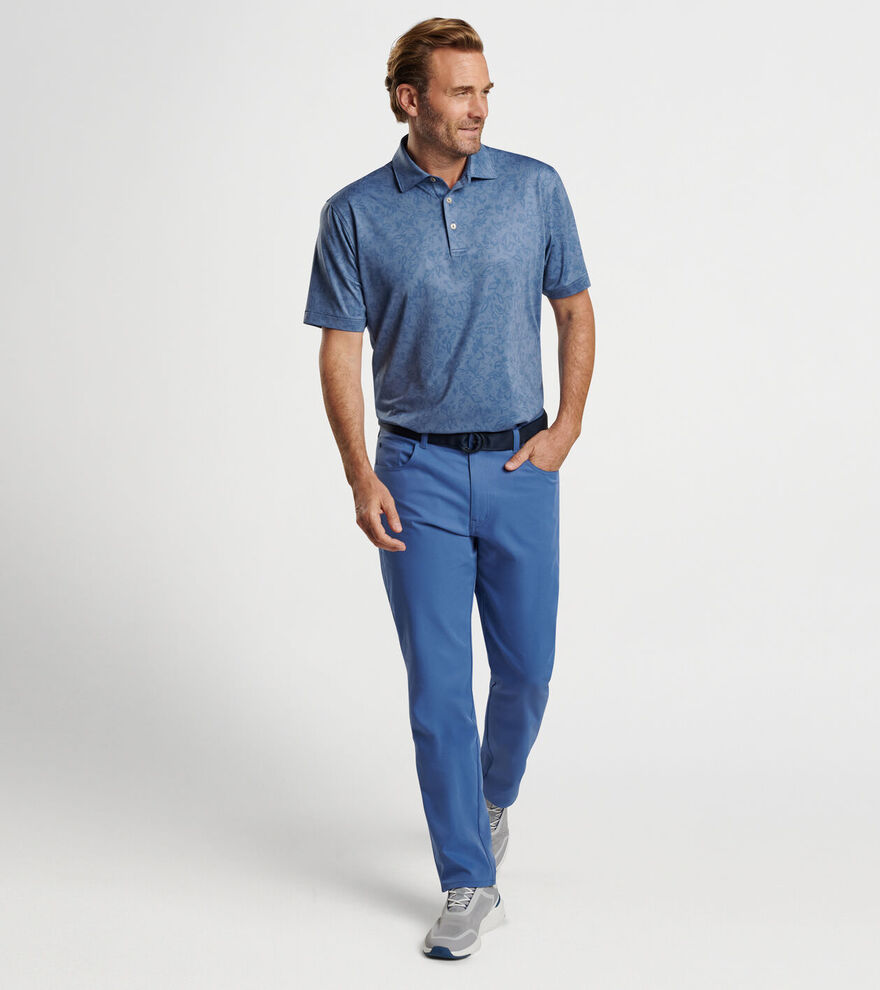 Carrow Botanical Performance Jersey Polo