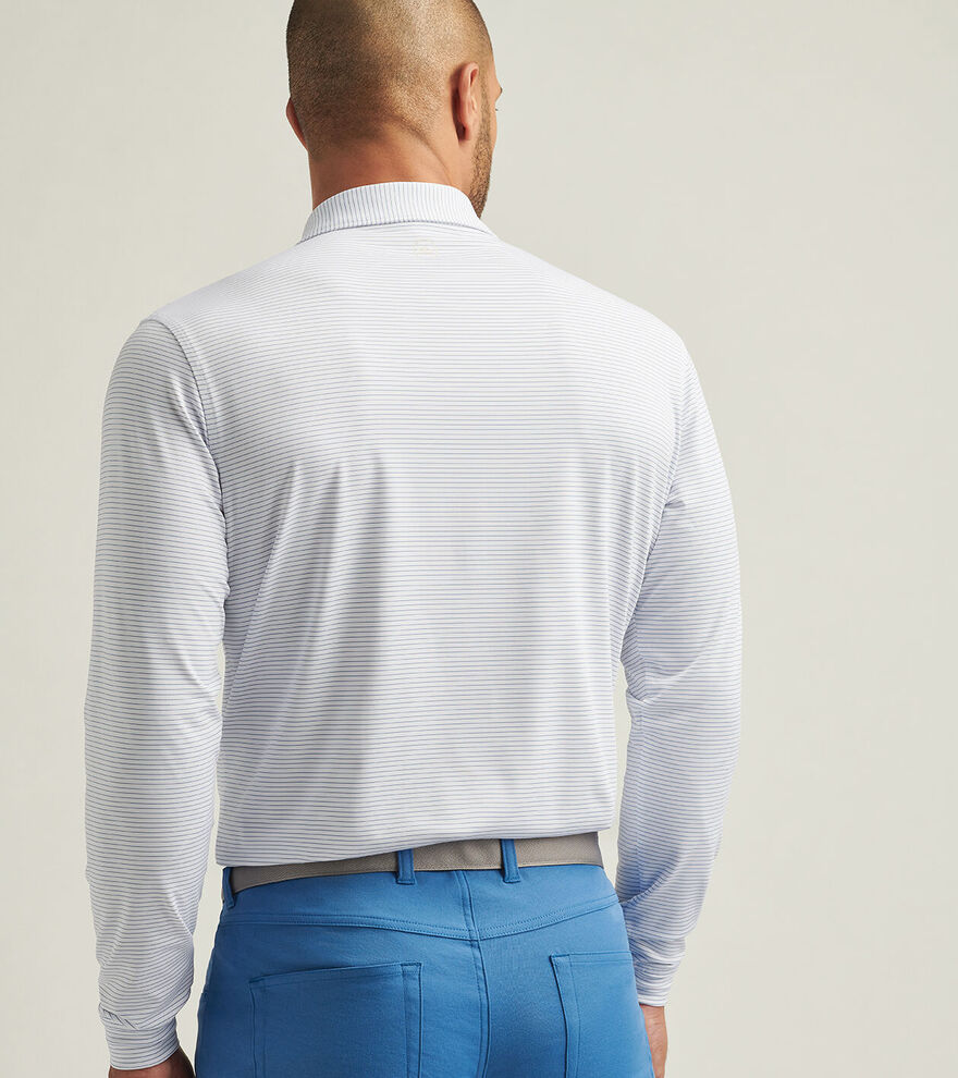 Highlands Long-Sleeve Performance Jersey Polo