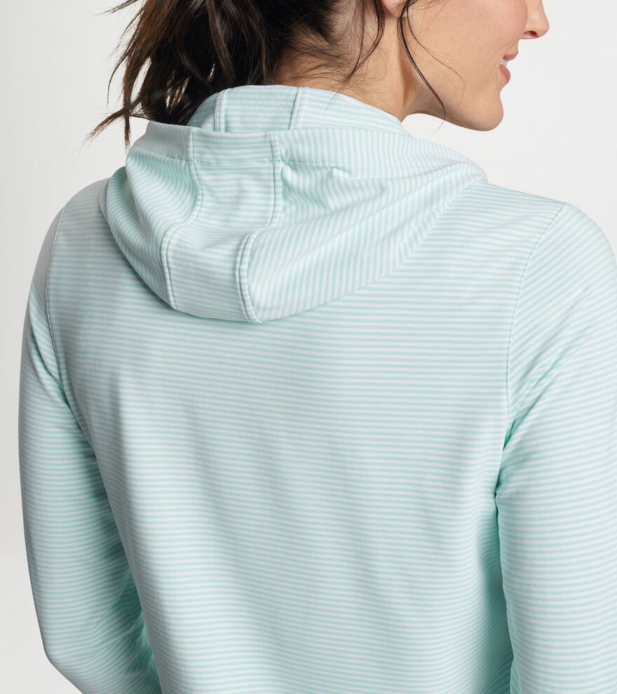 Women's Vista Stripe Pine Hoodie
