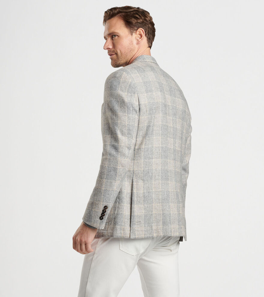 Aclare Plaid Soft Jacket