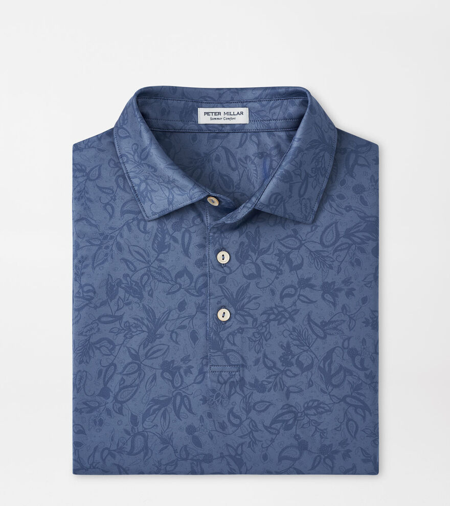 Carrow Botanical Performance Jersey Polo