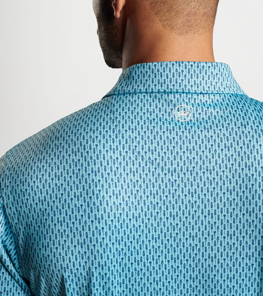 Lavender Fields Performance Jersey Polo