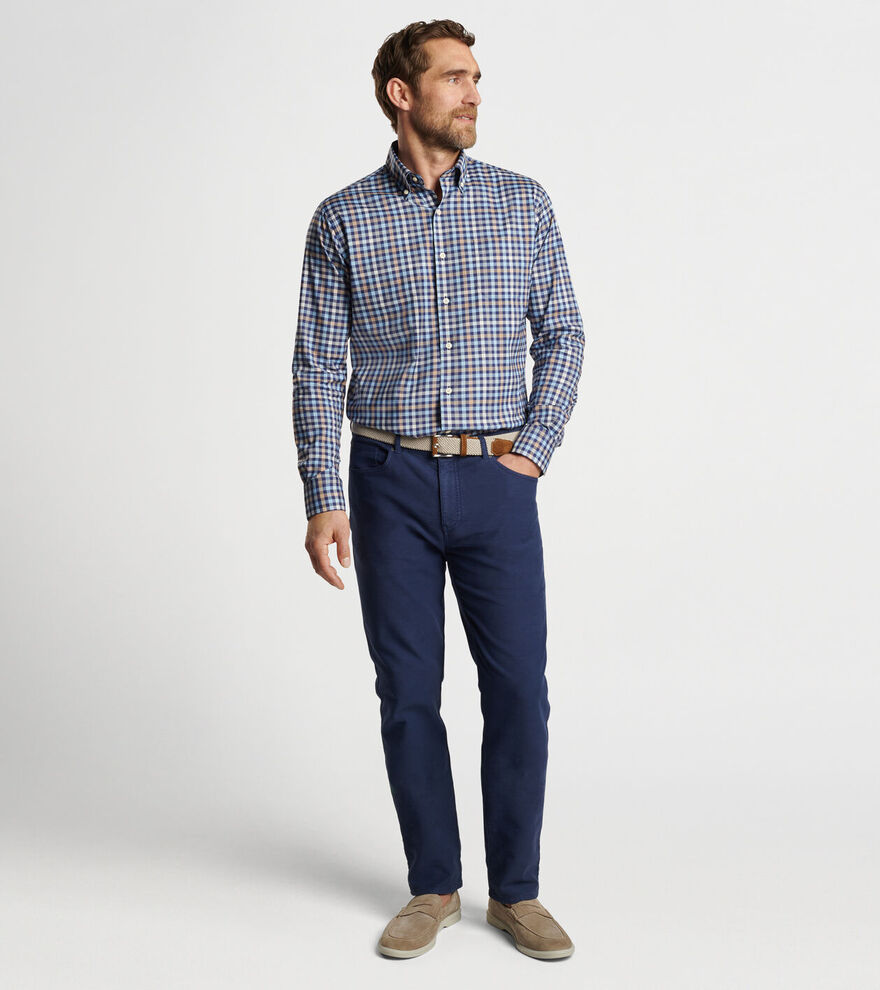 Chambly Crown Lite Cotton-Stretch Sport Shirt
