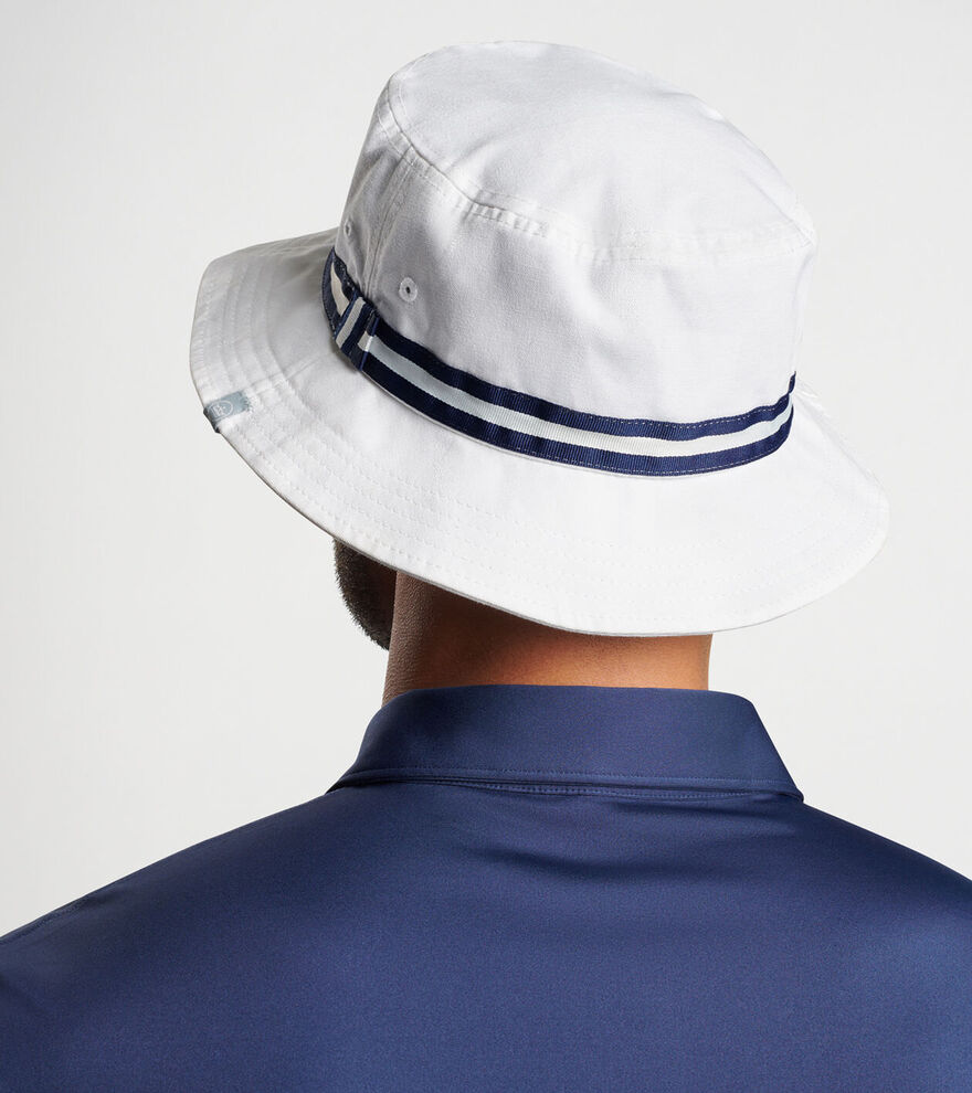 Peter Millar Crown Seal Oxford Bucket Hat