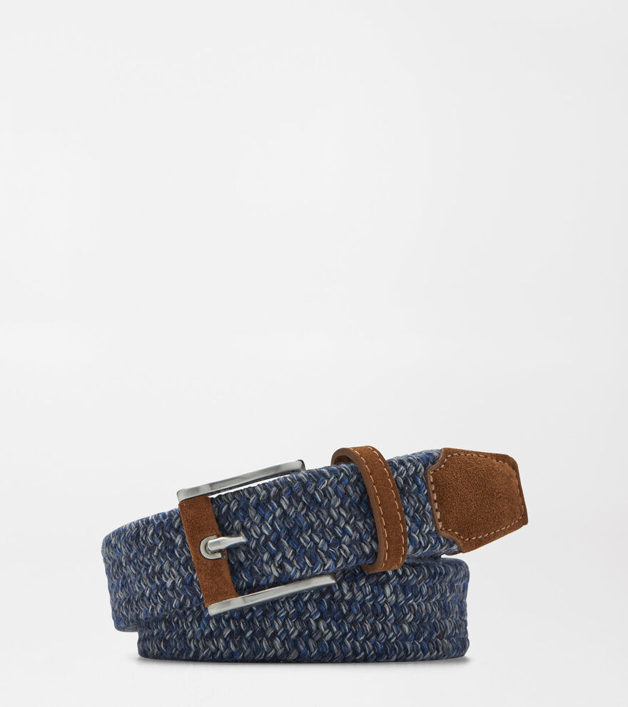 Crafted M&eacute;lange Woven Wool Belt