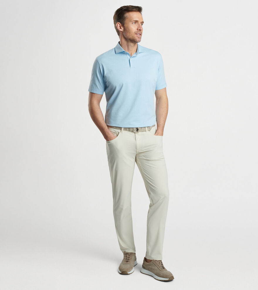 Albatross Cotton Blend Piqu&eacute; Polo