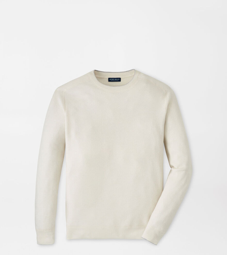 Voyager Cashmere-Silk Saddle Shoulder Crew