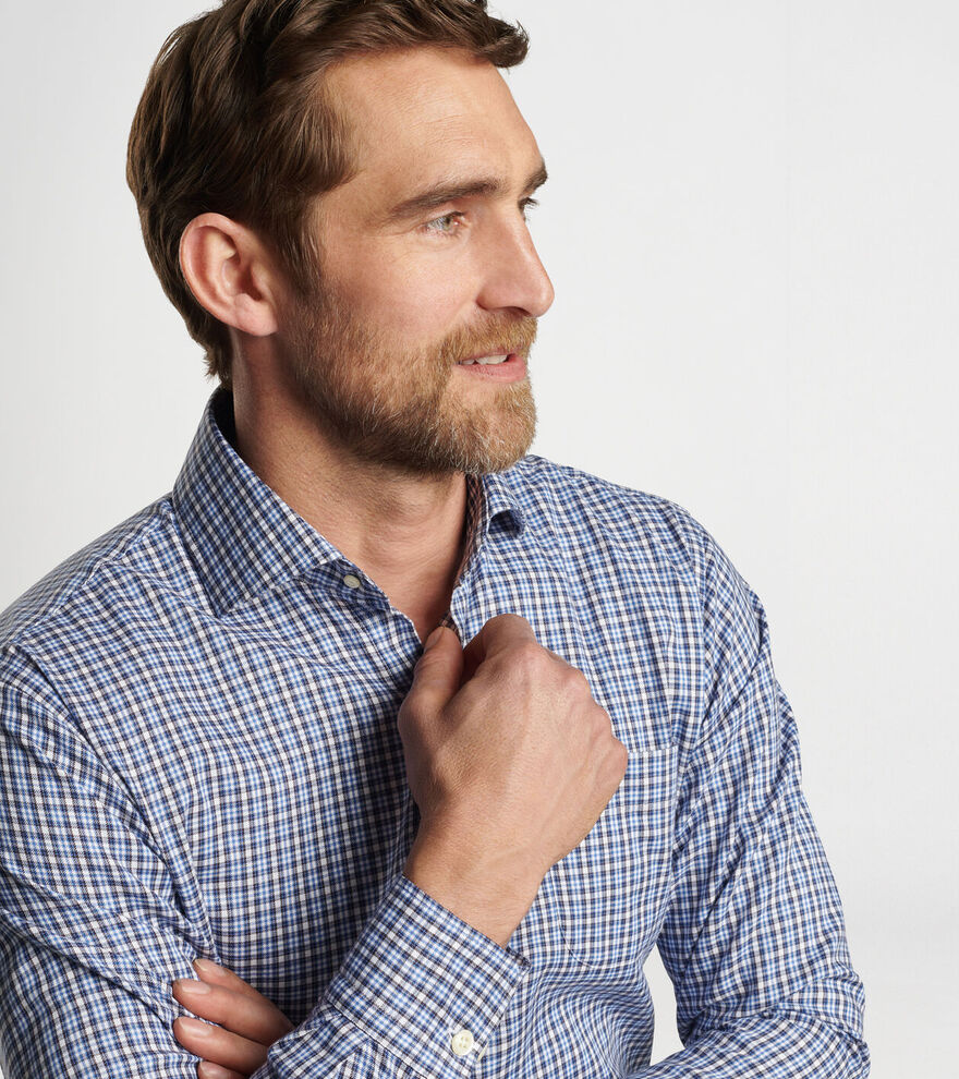 Welland Flannelite Cotton-Stretch Sport Shirt