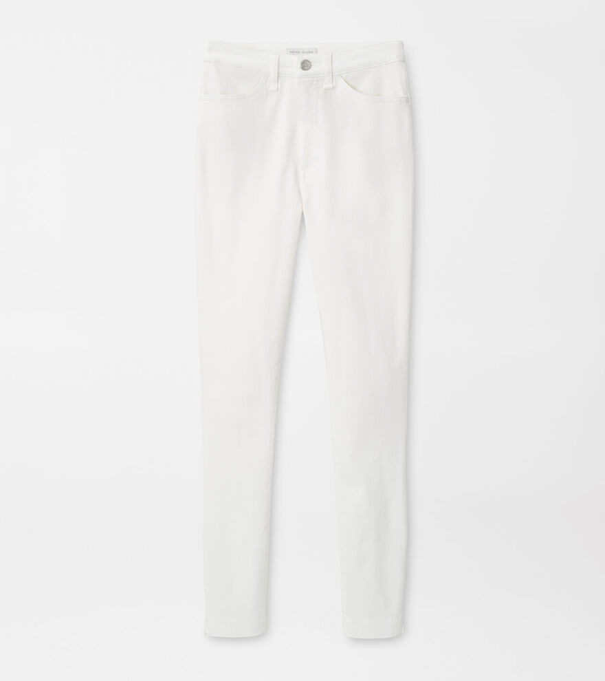 Karlie Stretch Sateen High Rise Pant