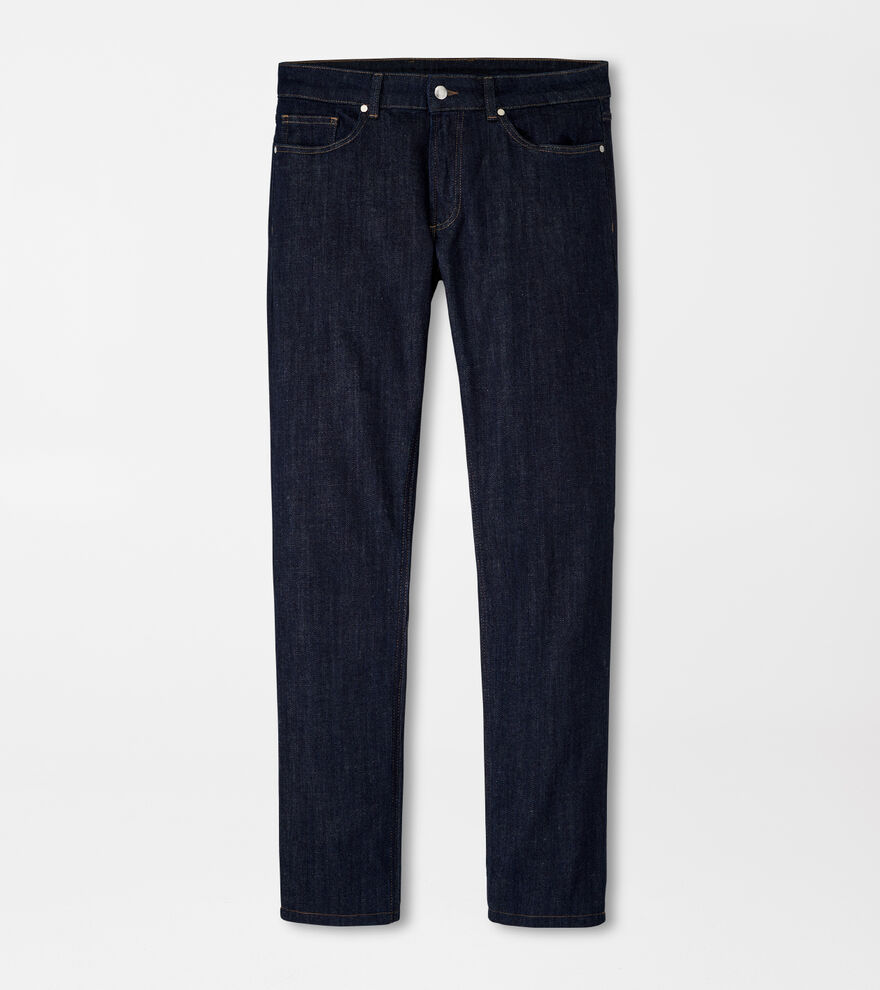 Vintage Washed Five-Pocket Denim