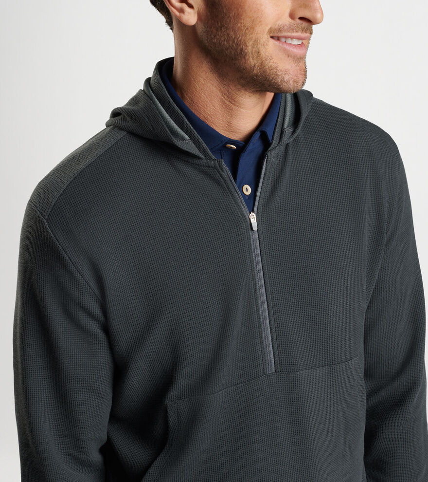 Grid Performance Half-Zip Hoodie