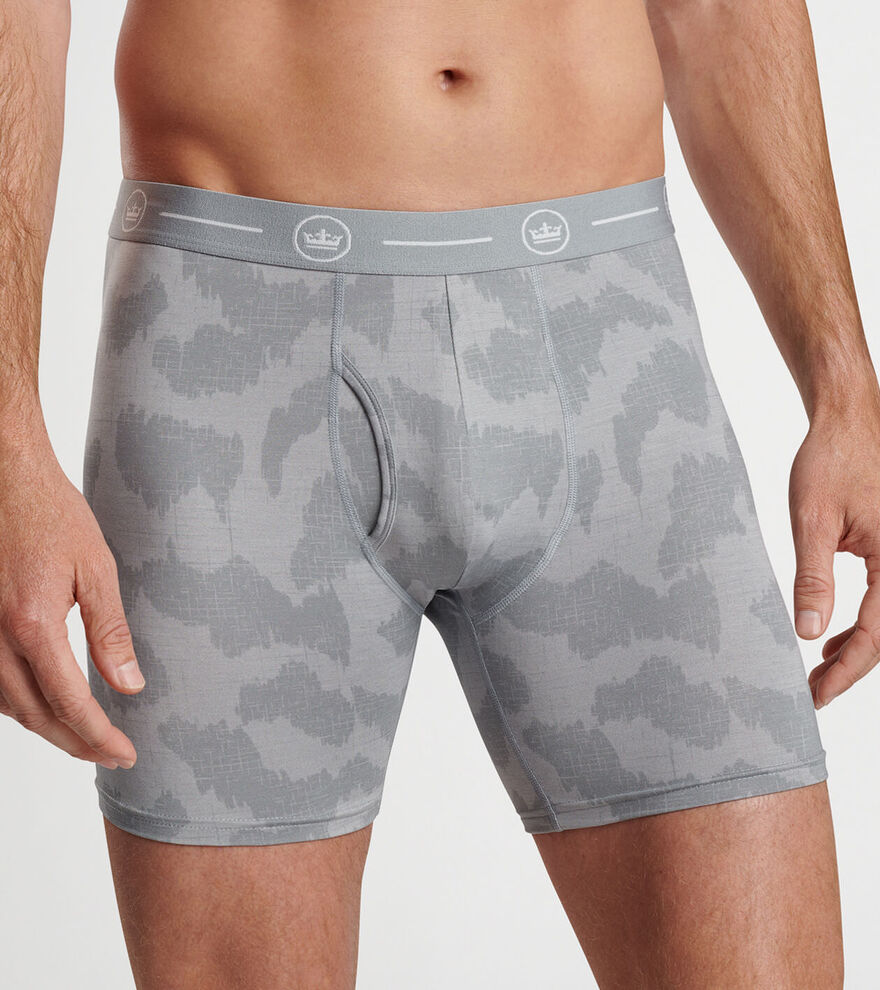 Windowpane Camo Performance Boxer Brief