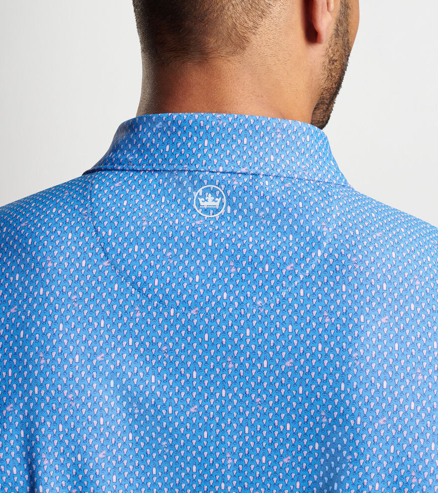 Irish Coffee Performance Mesh Polo