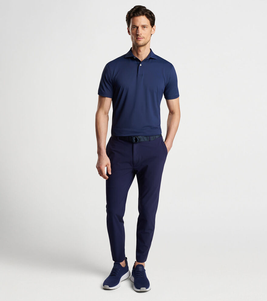 Solid Performance Jersey Polo