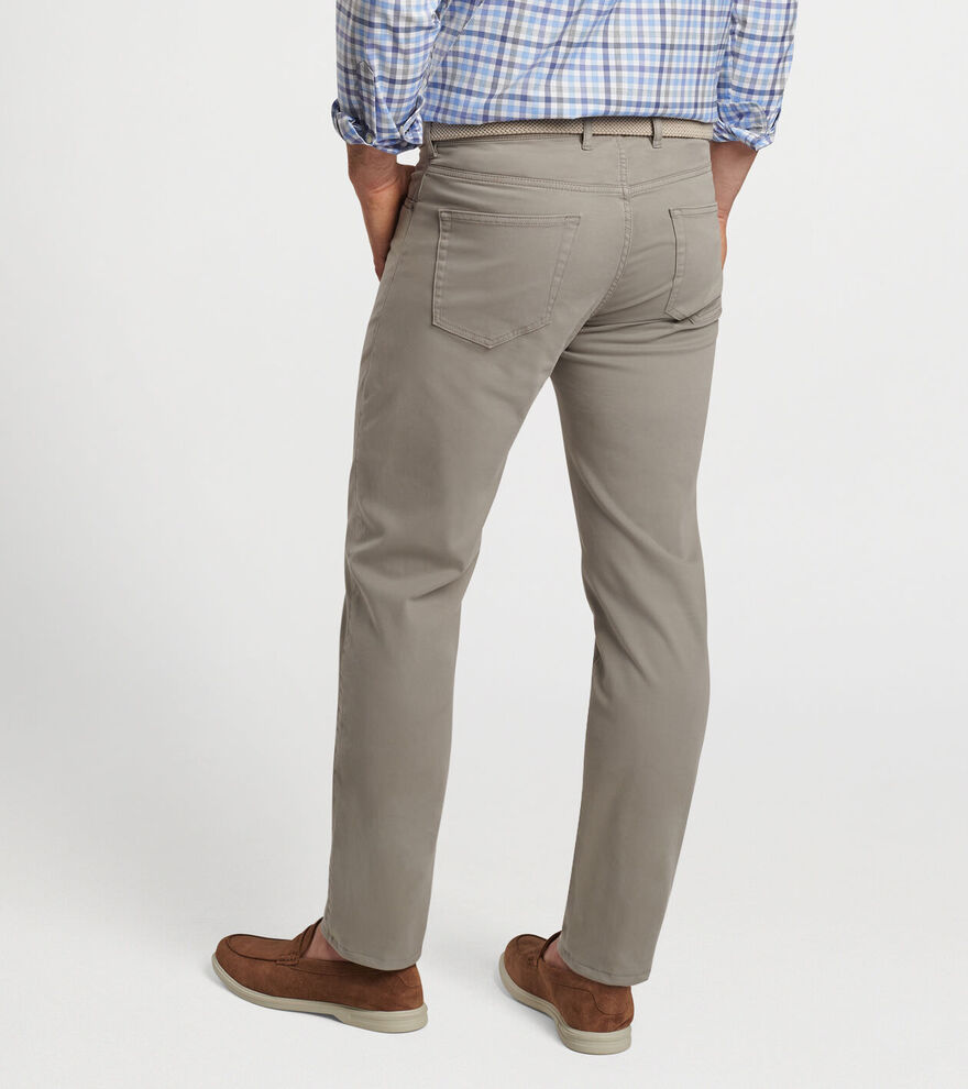Signature Sateen Five-Pocket Pant