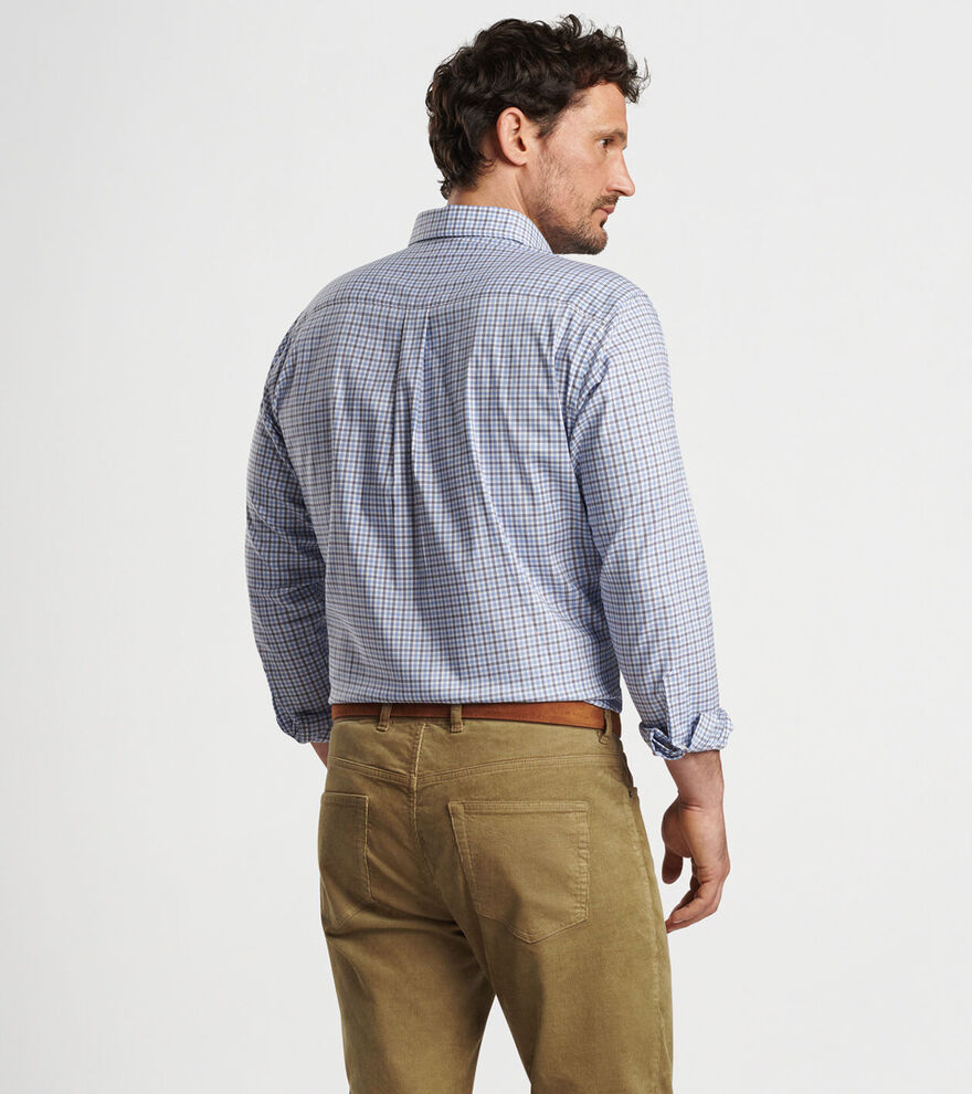 Hamilton Crown Lite Cotton-Stretch Sport Shirt