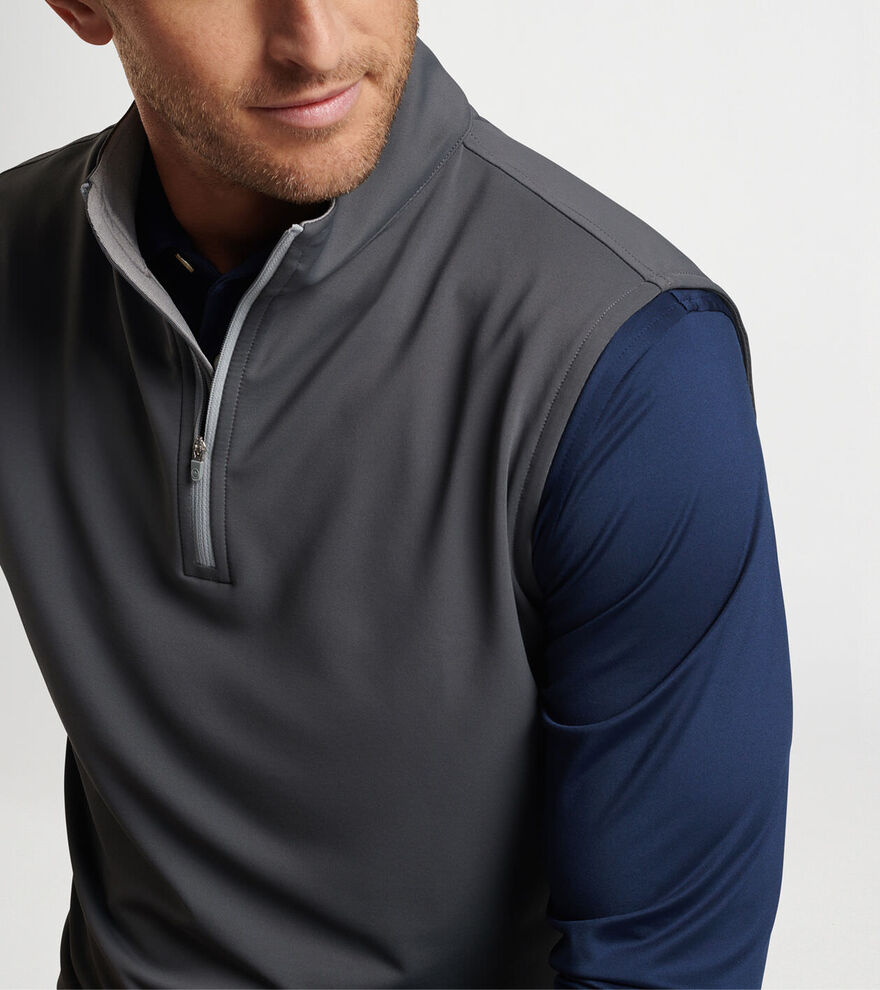 Galway Stretch Loop Terry Quarter-Zip Vest