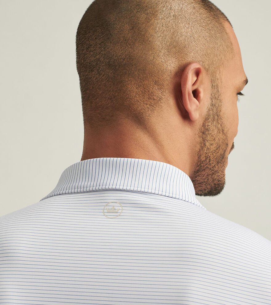 Highlands Long-Sleeve Performance Jersey Polo