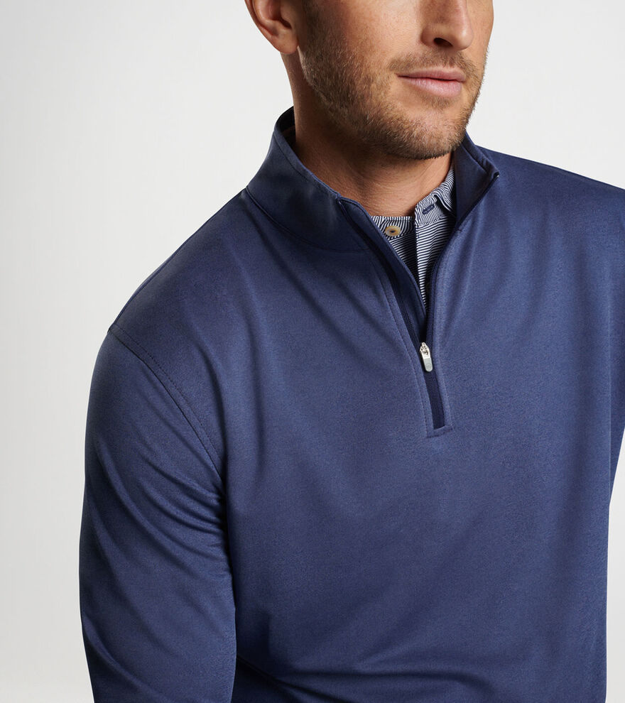 Perth M&eacute;lange Performance Quarter-Zip