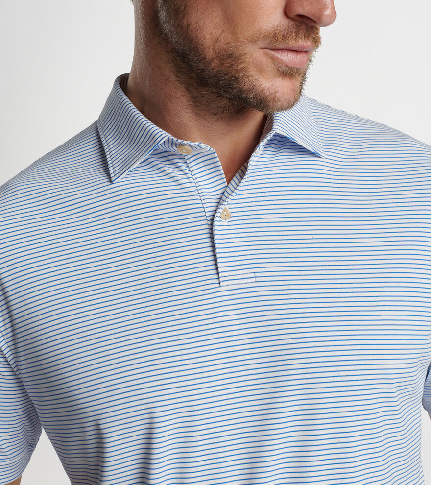 Featherweight Performance Stripe Polo