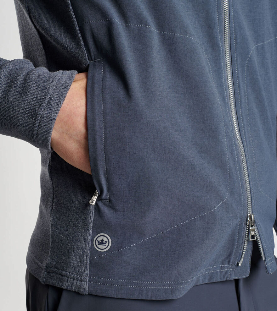 Solstice Performance Hybrid Full-Zip Cardigan