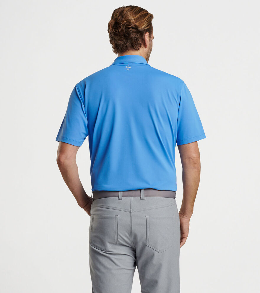Solid Performance Mesh Polo