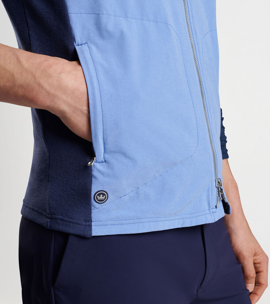 Solstice Performance Hybrid Full-Zip Vest