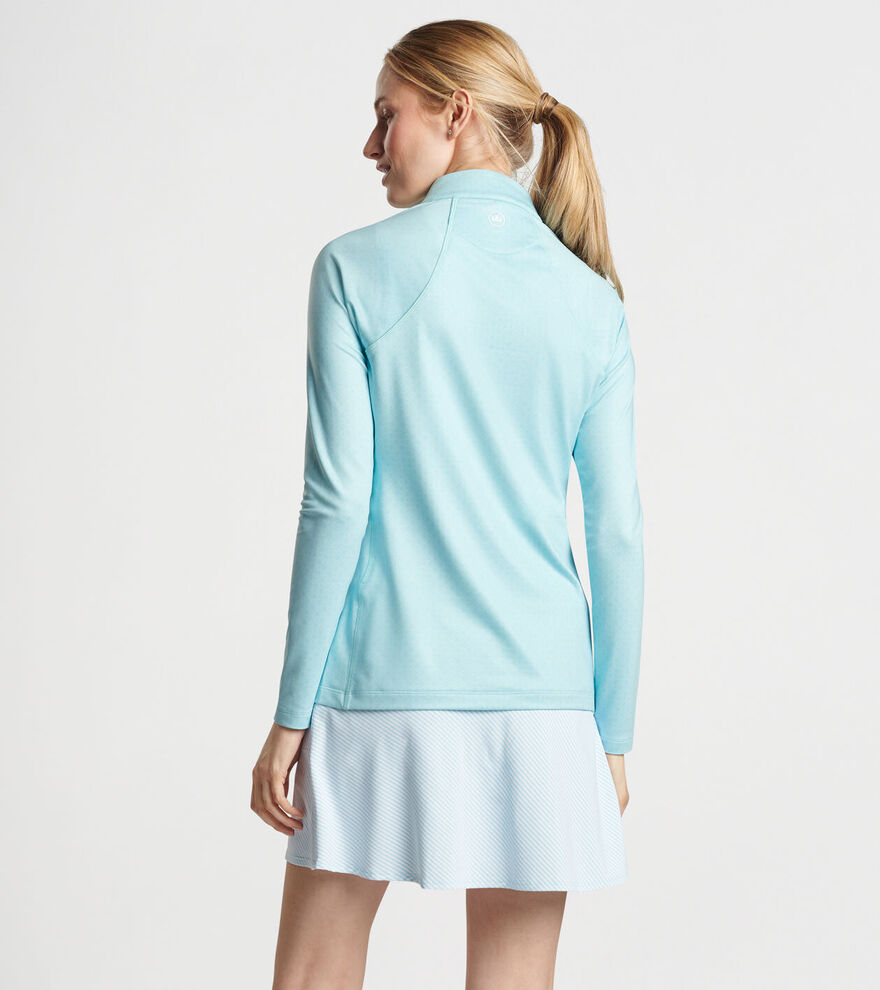 Women's Geo Print Raglan Sleeve Perth Layer