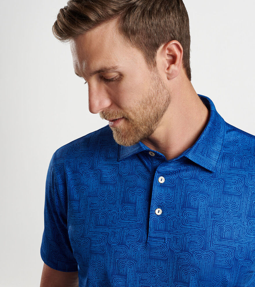 PM Maze Performance Jersey Polo