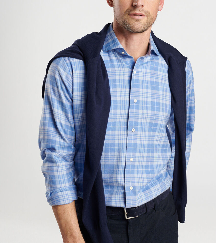 Turin Italian Flannel Sport Shirt