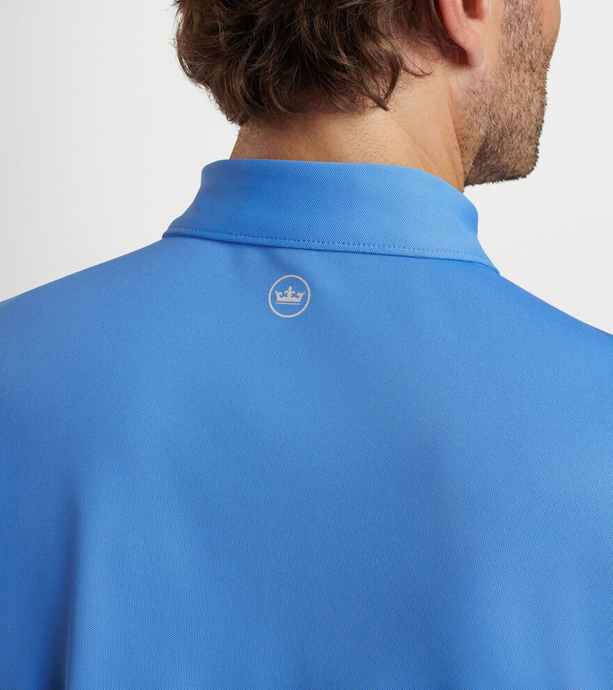 Solid Performance Mesh Polo
