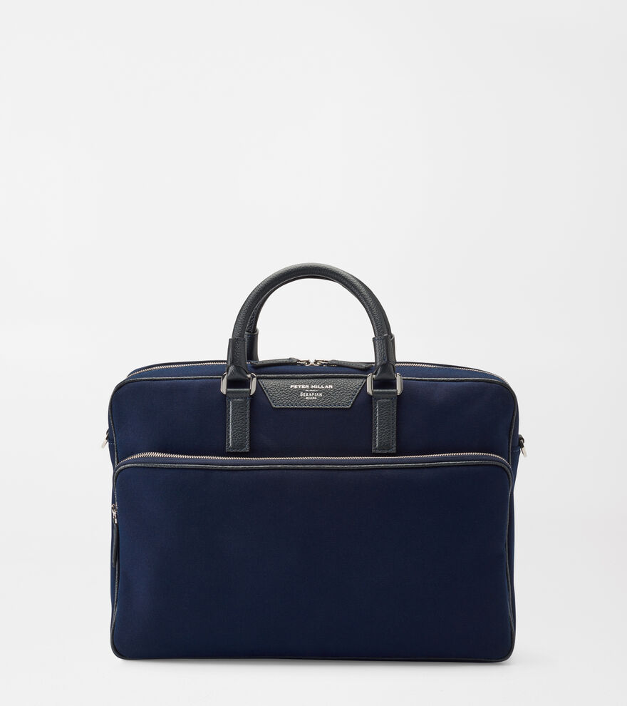 Peter Millar X Serapian Briefcase