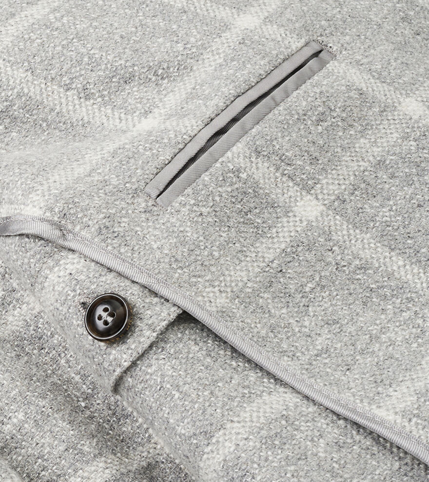 Dunne Windowpane Soft Jacket