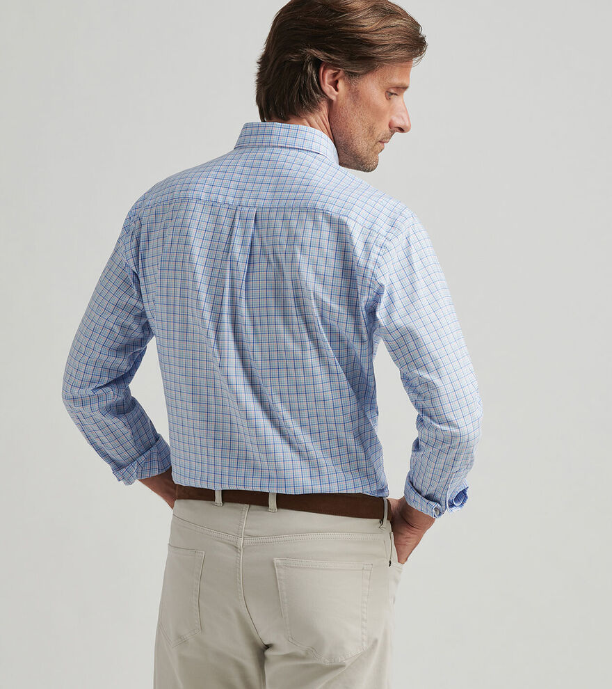 Albert Crown Lite Cotton-Stretch Sport Shirt