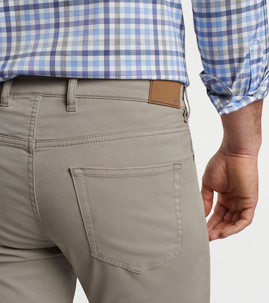 Signature Sateen Five-Pocket Pant