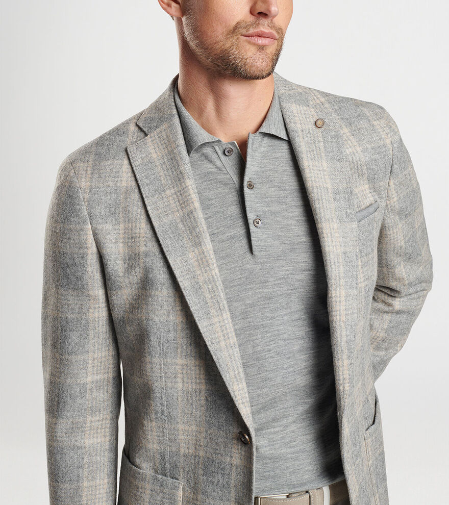 Aclare Plaid Soft Jacket