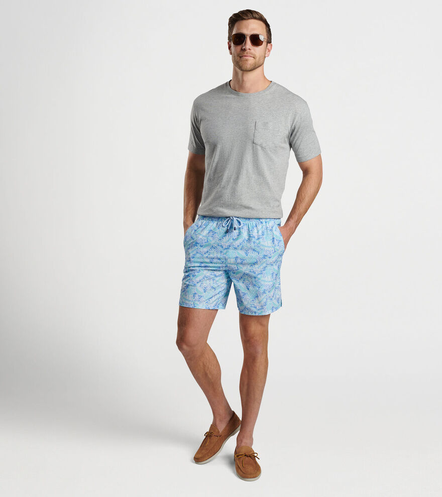 Grace Bay Botanical Swim Trunk