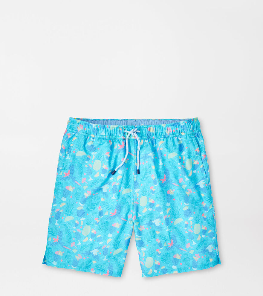 Blue Hawaii Swim Trunk