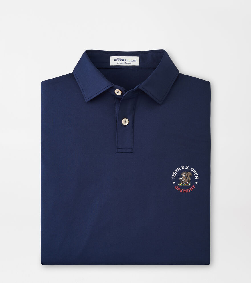 125th U.S. Open Solid Youth Performance Jersey Polo