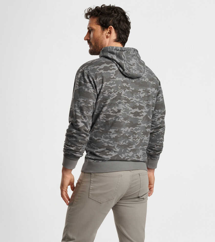 Lava Wash Printed Hoodie