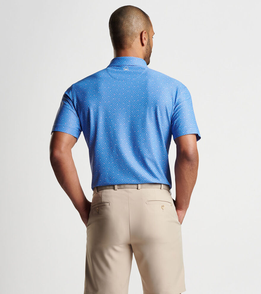 Irish Coffee Performance Mesh Polo